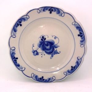 🧡 Royal Delft Blue Porcelain Plate 🧡